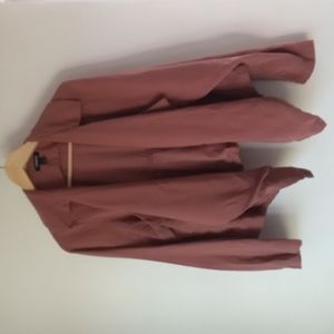 Torrid 1X Twill Drape Front Jacket